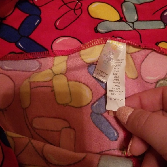 Lularoe leggings  balloons TC - Picture 4 of 4
